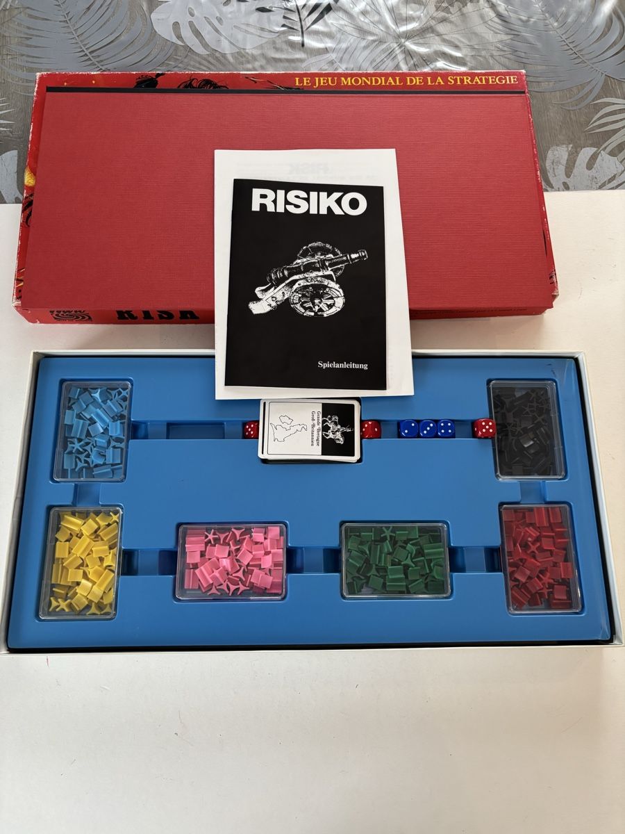 Jeux: RISK Vintage Complet Miro FR/DE 1976 – D'occasion à Genève par sho_67qj 1