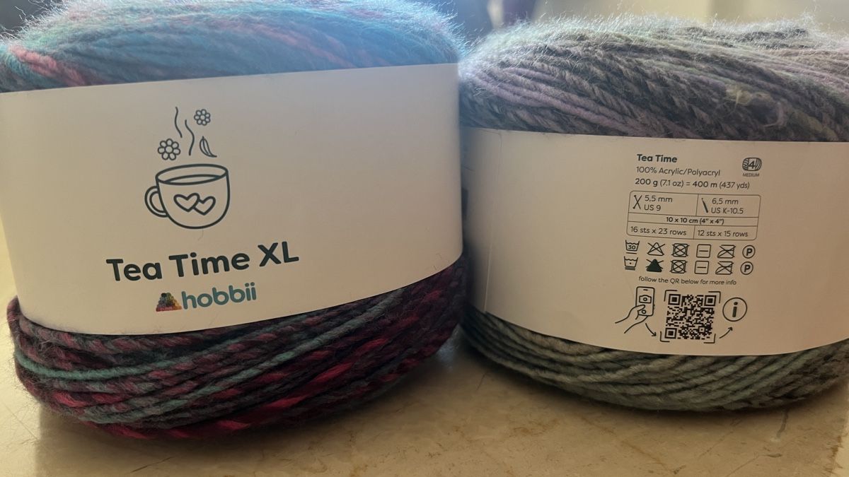 Wolle: 2 Bobbel Hobbii Teatime – Neu und originalverpackt aus Zürich von Raudele 1