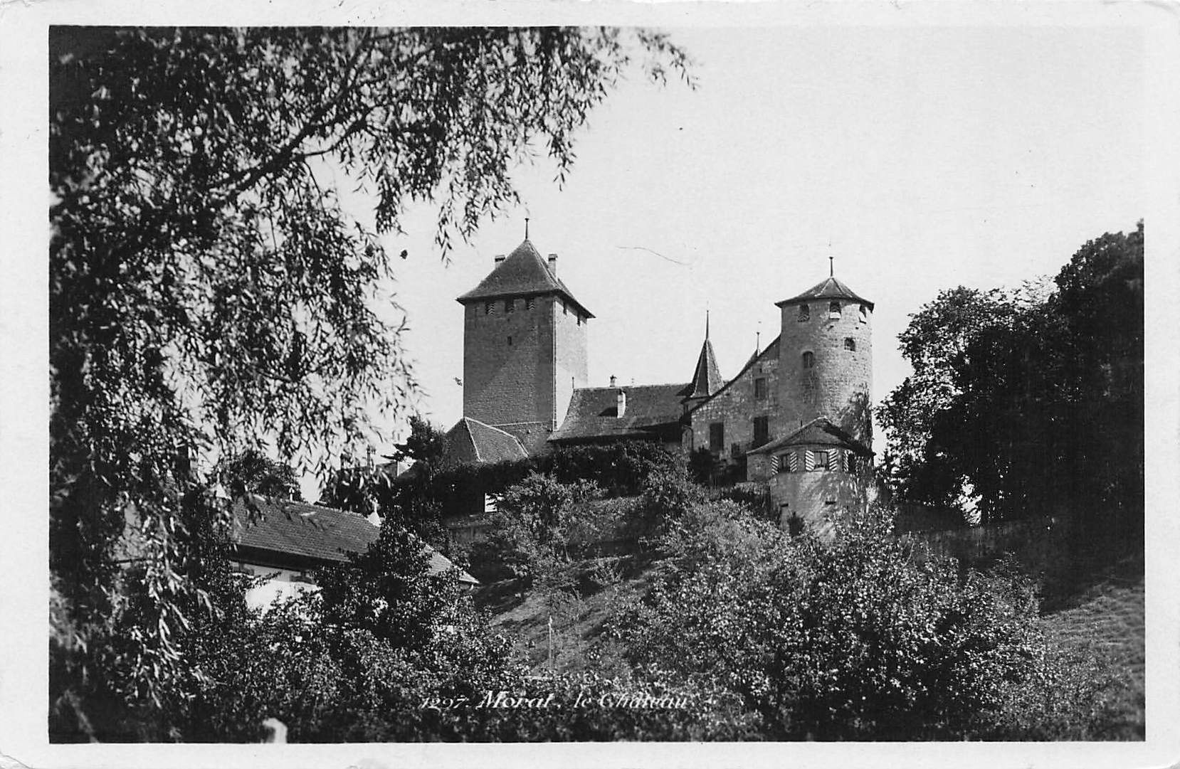 Cartoline postali: Morat Schloss – Usato da Biasca venduto da Blenio71