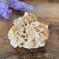 ✲ Sandrose Wüstenrose ✲ 71g / 53mm Baryt Gipsrose