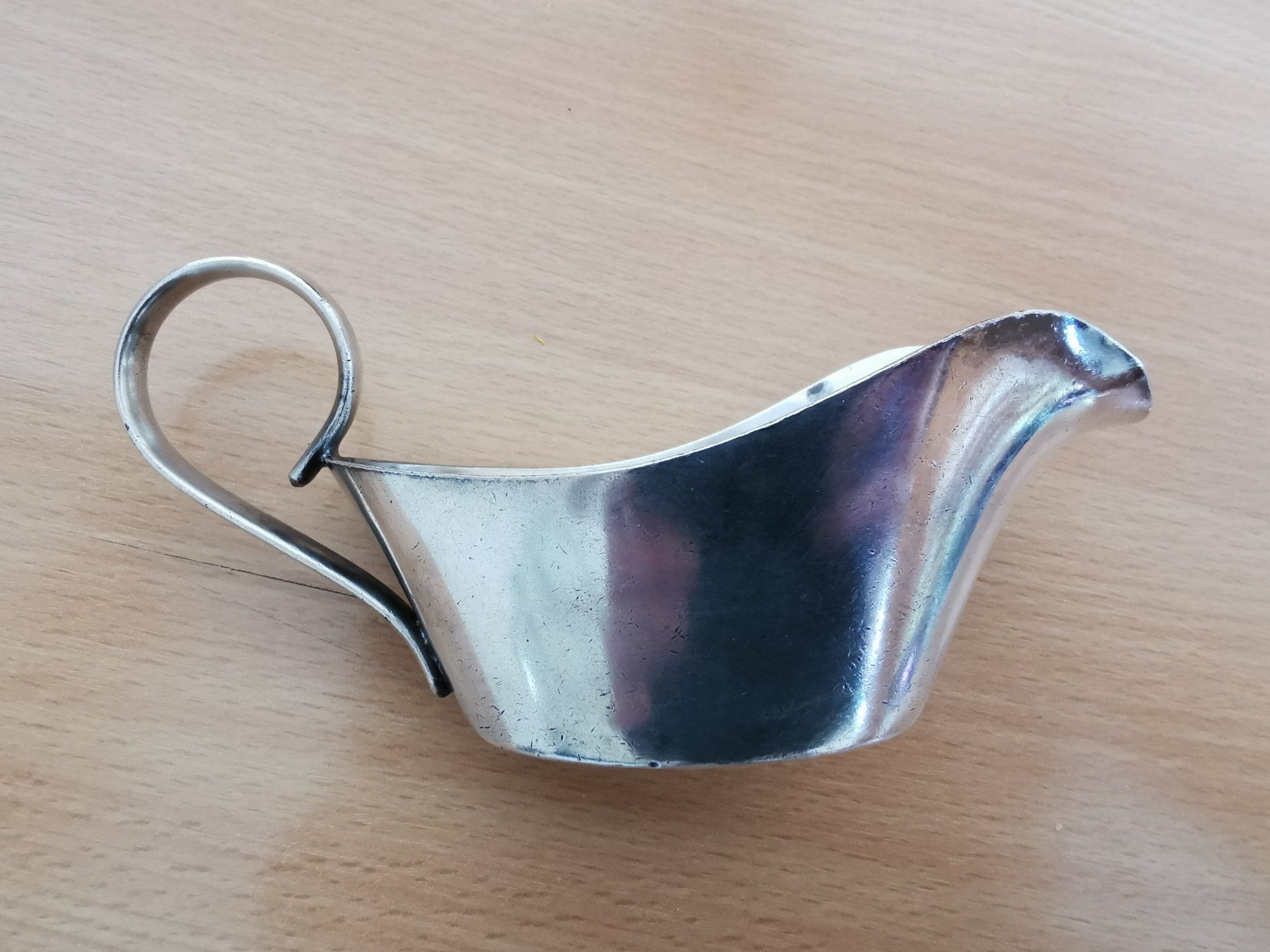 Schalen: Saucière Sternegg Alpakasilber antik – Gebraucht aus Stäfa von flamingo_17