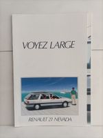Brochure Catalogue Renault 21 Nevada 1988 TL/TS GTS/GTX/TXE
