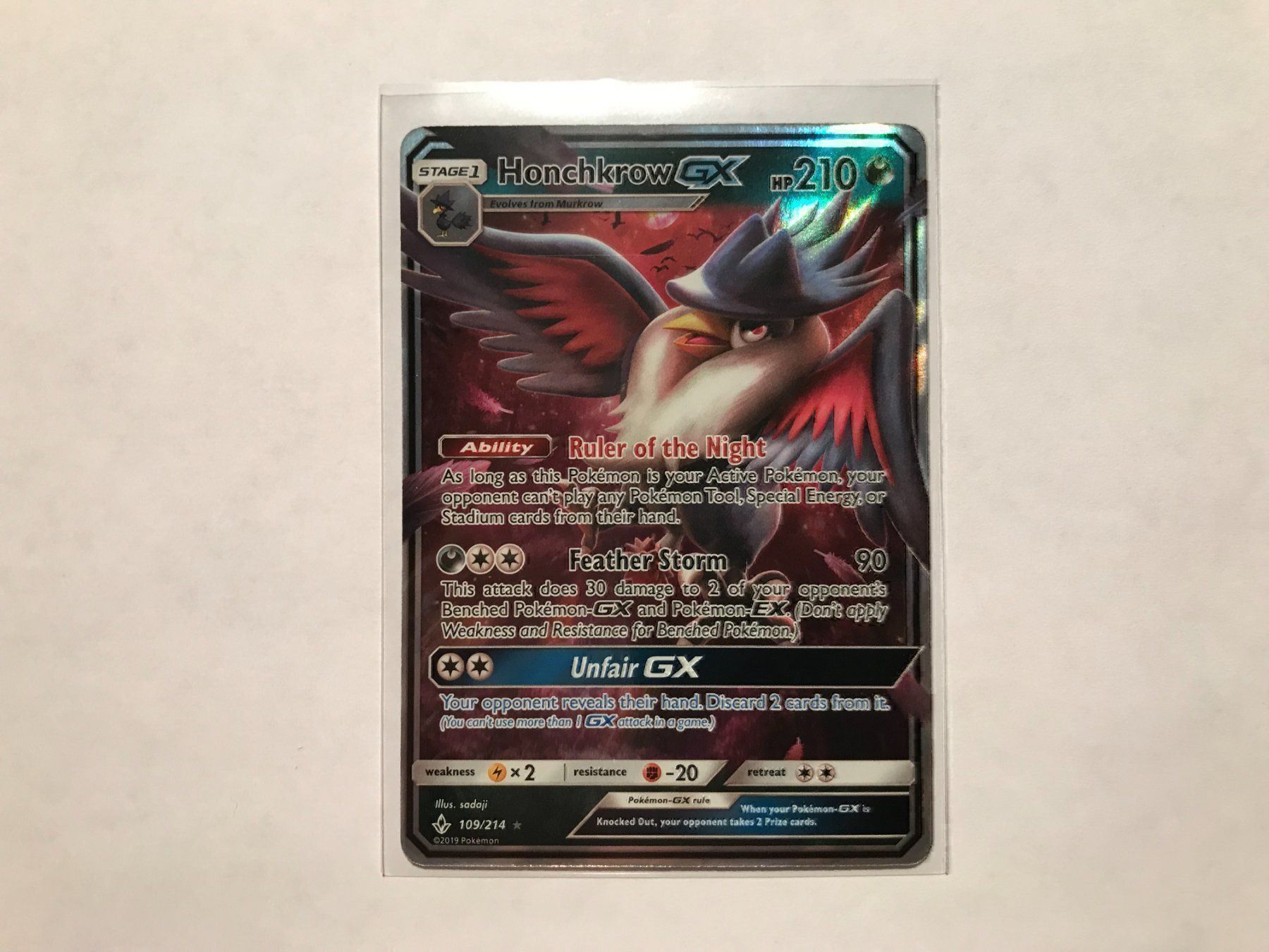 Pokémon Sammelbilder & Trading cards: Honchkrow GX – Neu (gemäss Beschreibung) aus Hagendorn von Pokecollectorch