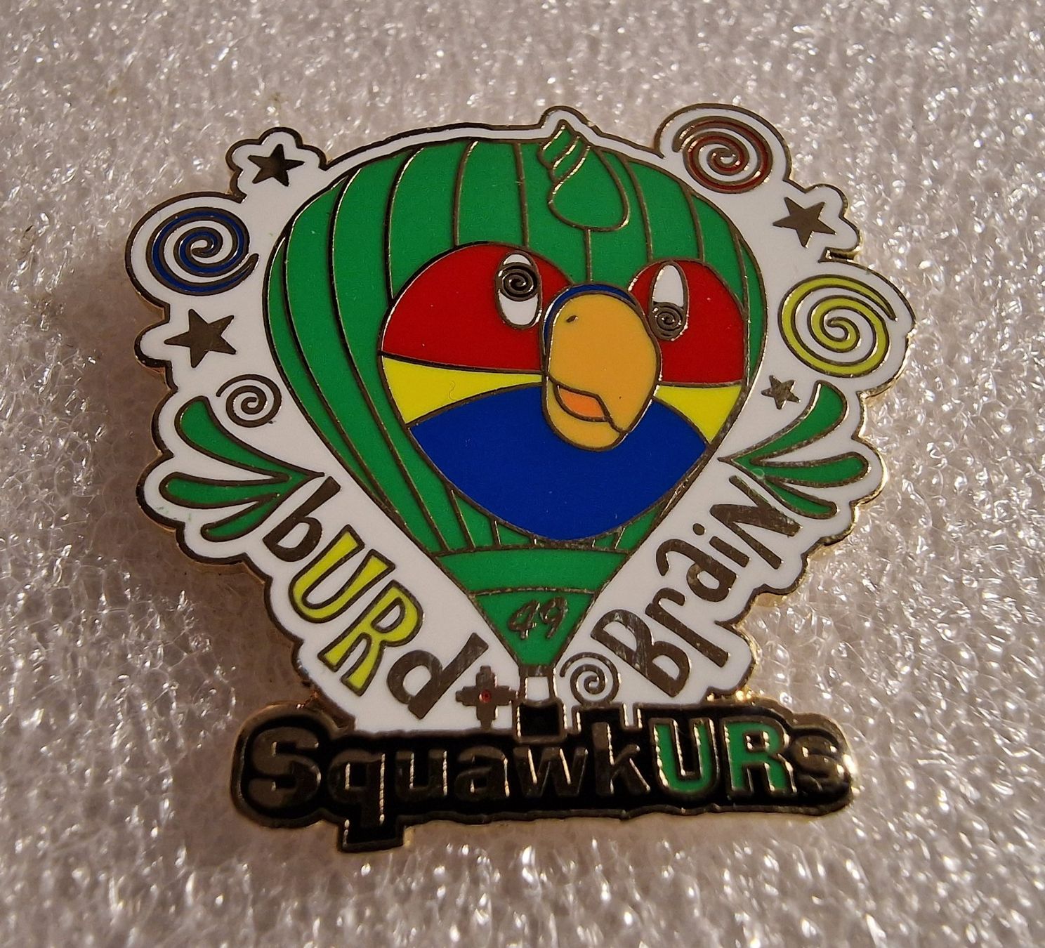 Placchette & Badge: Ballon Pin Sonderform 49. AIBF Sqawk Urs – Usato da Härkingen venduto da specialshapes