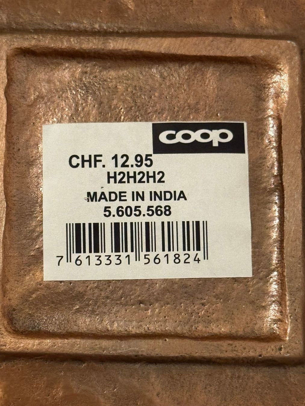 Piatti di portata: Dekorative Indische Kupferfarbene Platte,  Neu – Nuovo (secondo la descrizione) da Uhwiesen venduto da mic_kd6g 2