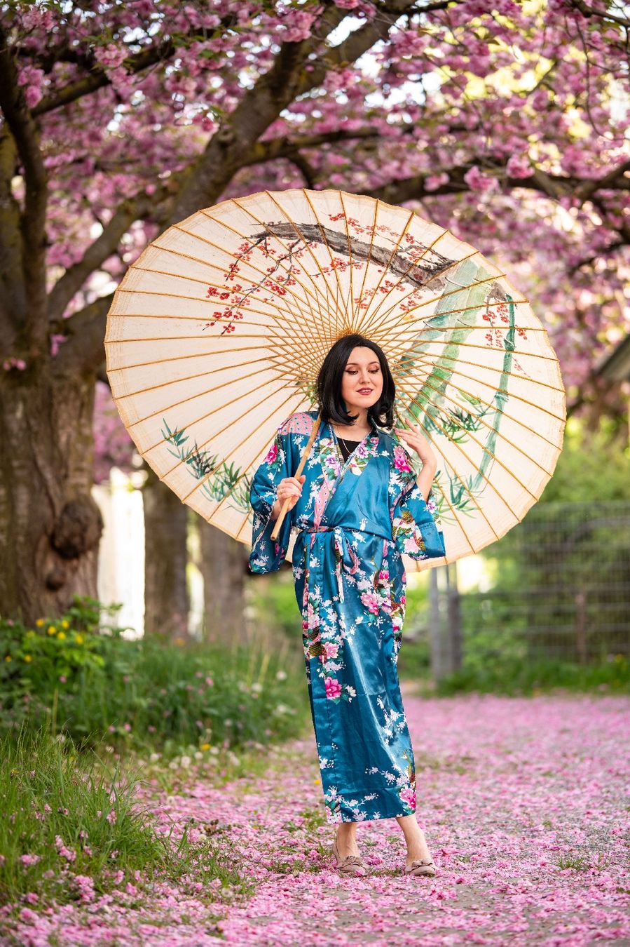 Kimonos: Floral Kimono Robe Babeyond S – Gebraucht aus Mägenwil von VintageGirly 5
