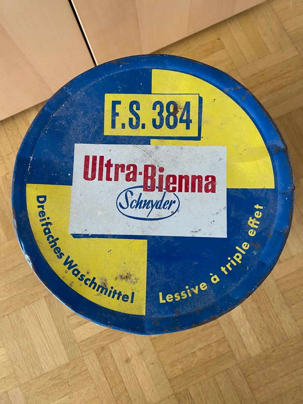 Accessori per altri veicoli: Alter Blechkübel - Waschmittel – Usato da bern venduto da malfobe 7