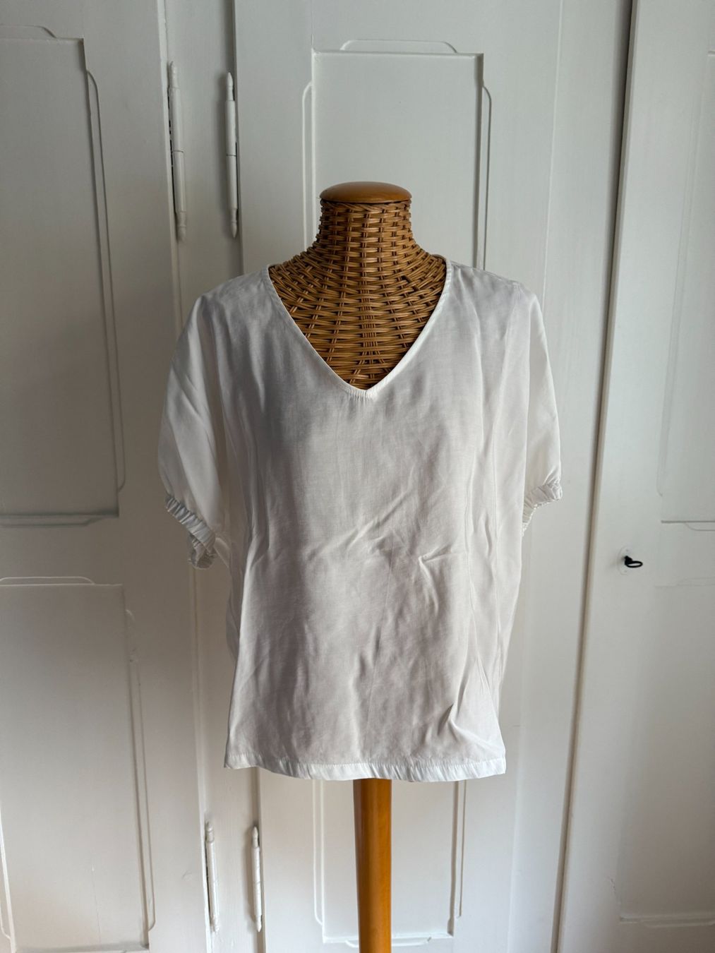 Camicette: STREET ONE - Blusenshirt weiss 36 – Usato da Zürich venduto da Diazaio