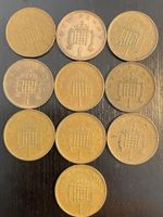 Royaume-Uni, série de 1 New Penny 1971/1981