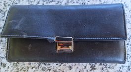 Service Portemonaie, Leder schwarz
