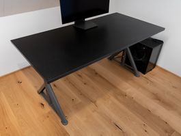 IKEA Idasen | Schreibtisch | Manuell | 160x80 Schwarz