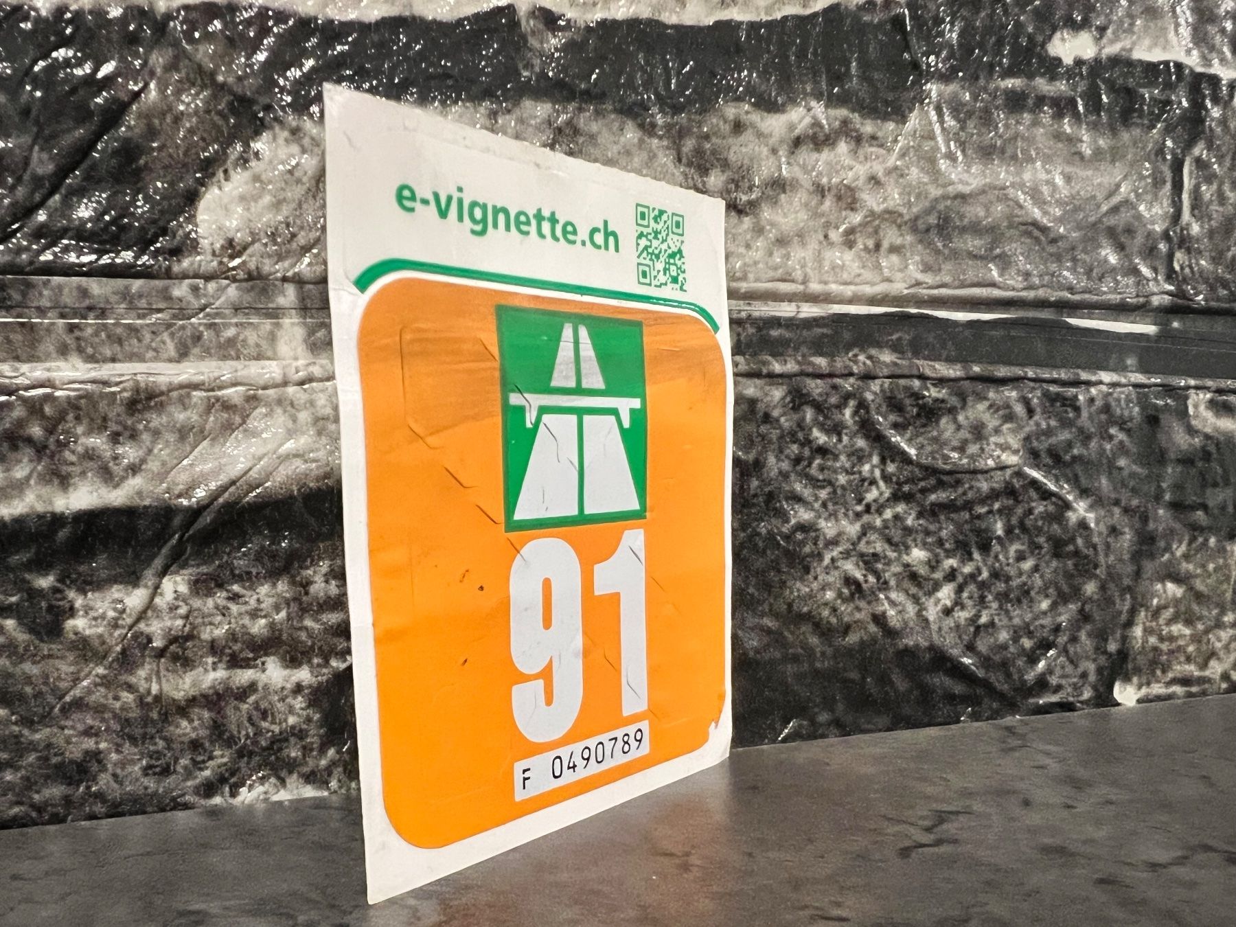 Vignette autostradali: Vignette 1991, Autobahnvignette 91 – Usato da Bern venduto da No1e 3