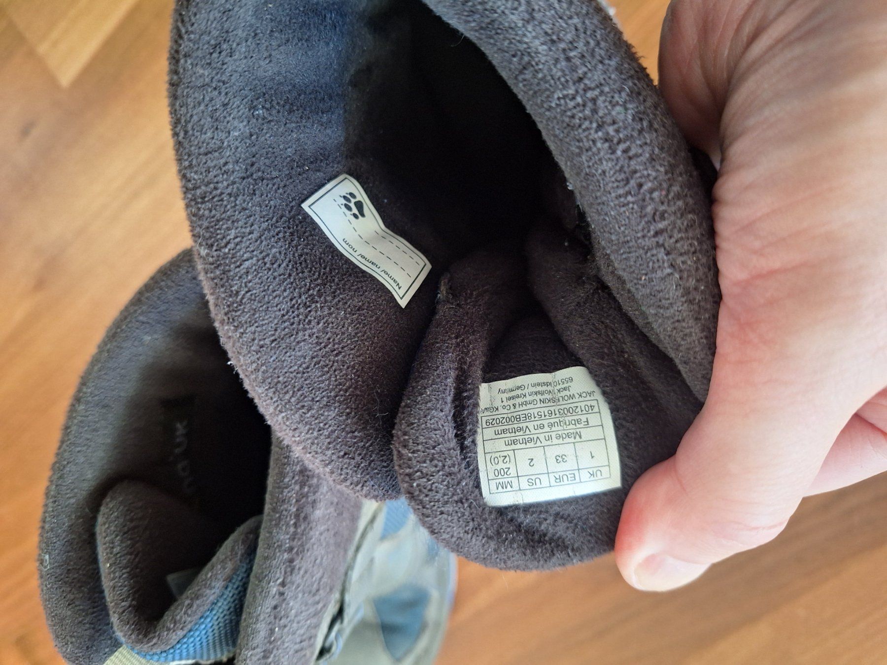 Jack Wolfskin Scarpe per ragazzi: Jack Wolfskin Kinder Winterstiefel 33 – Usato da Herrliberg venduto da linavogt 2