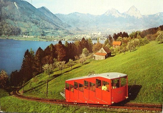 Cartoline postali: TREIB-SEELISBERG-BAHN – Usato da Jona venduto da philajona