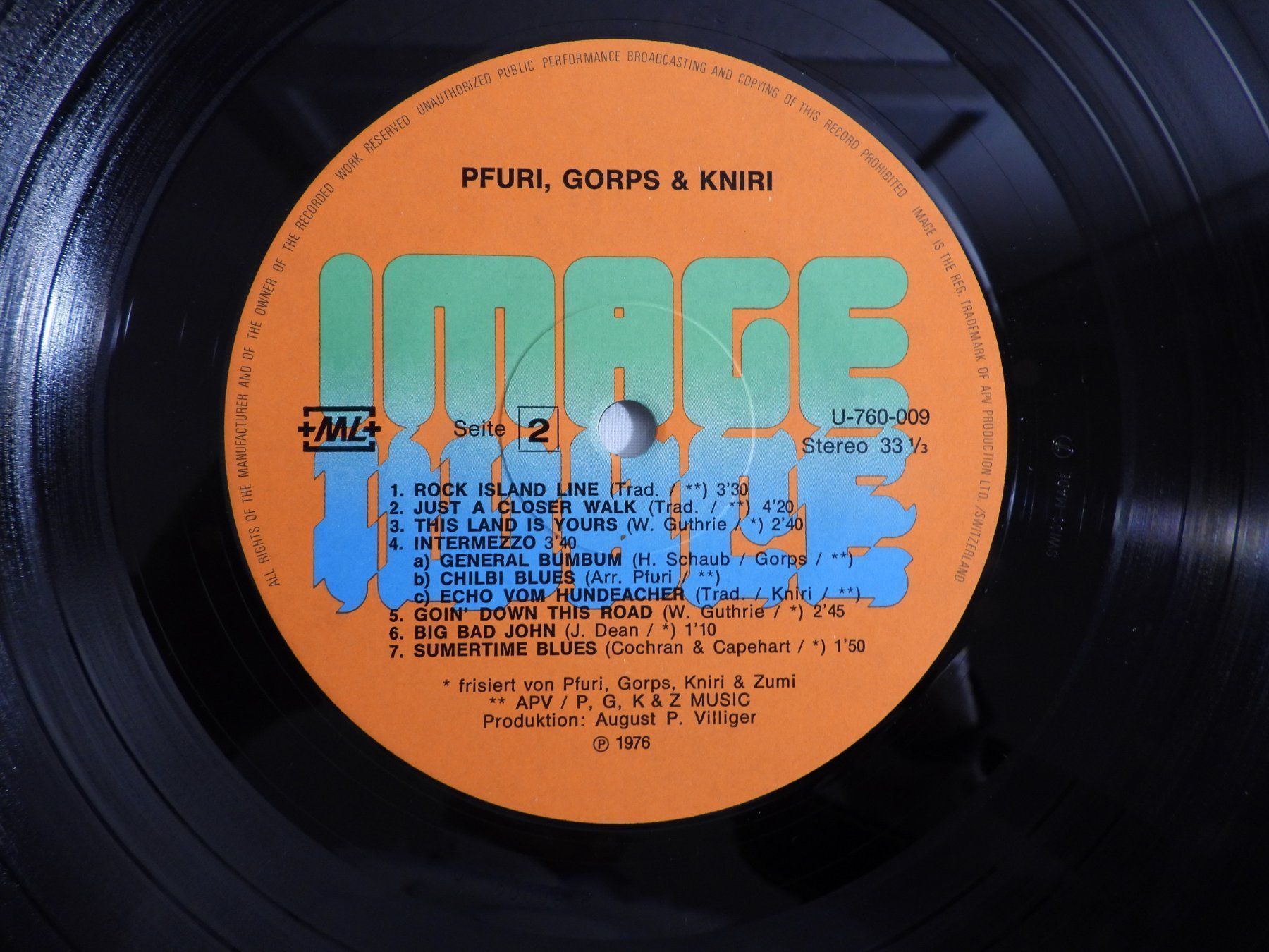Schallplatten: PFURI GORPS & KNIRI LP 1976 – Gebraucht aus Dübendorf von mar_85sd 5