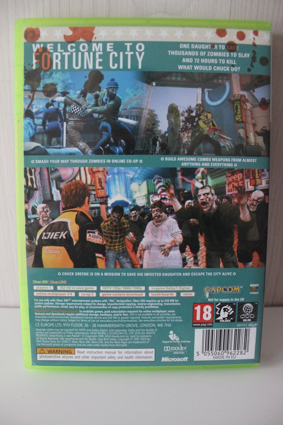 Spiele: Dead Rising 2 - XBOX360 / Deadrising 2 XBOX 360 – Gebraucht aus Ebertswil von Ricogoeritz 1