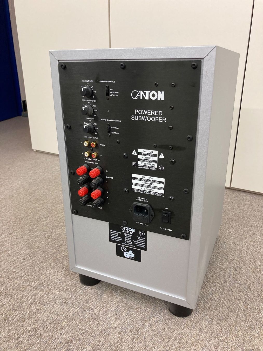 Canton Lautsprecher: Subwoofer – Gebraucht aus Wäldi von 1491Dominik 2