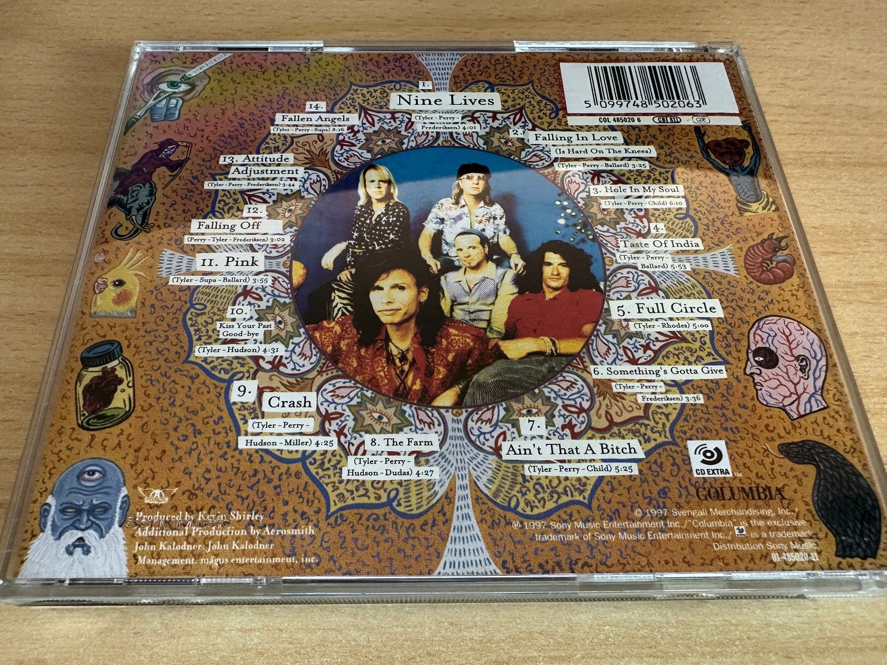 CD: Aerosmith – Nine Lives – Usato da Rikon im Tösstal venduto da Alpenmutz 1