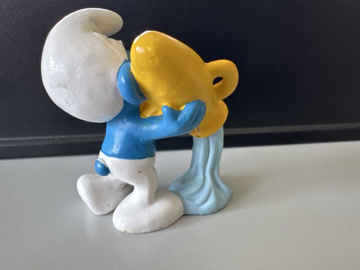 Schleich Statuette: Schlumpf Figur Schleich   – Usato da Zürich venduto da Smarties13 2