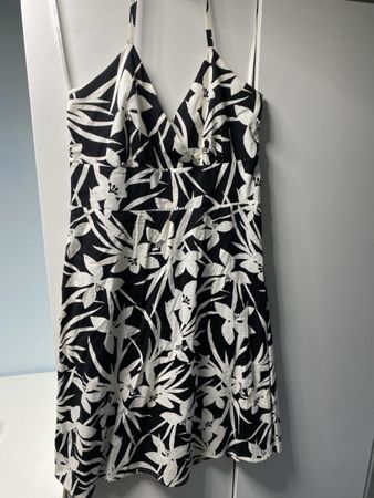 New Look Sommerkleid, Gr. 40, Schwarz Weiss, Top Zustand!