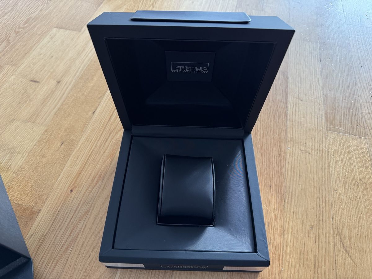 Certina Uhren: Neue Certina Uhren Box schwarz – Neu und originalverpackt aus Bettlach von Tradenet100 3