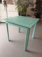 Outdoor-Designer-Tisch "Costa" - 80x80cm | lagunenblau