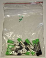 Stecksockel Leuchtmittel 24V DC LED T5,5K Farbe grün 10 Stk.