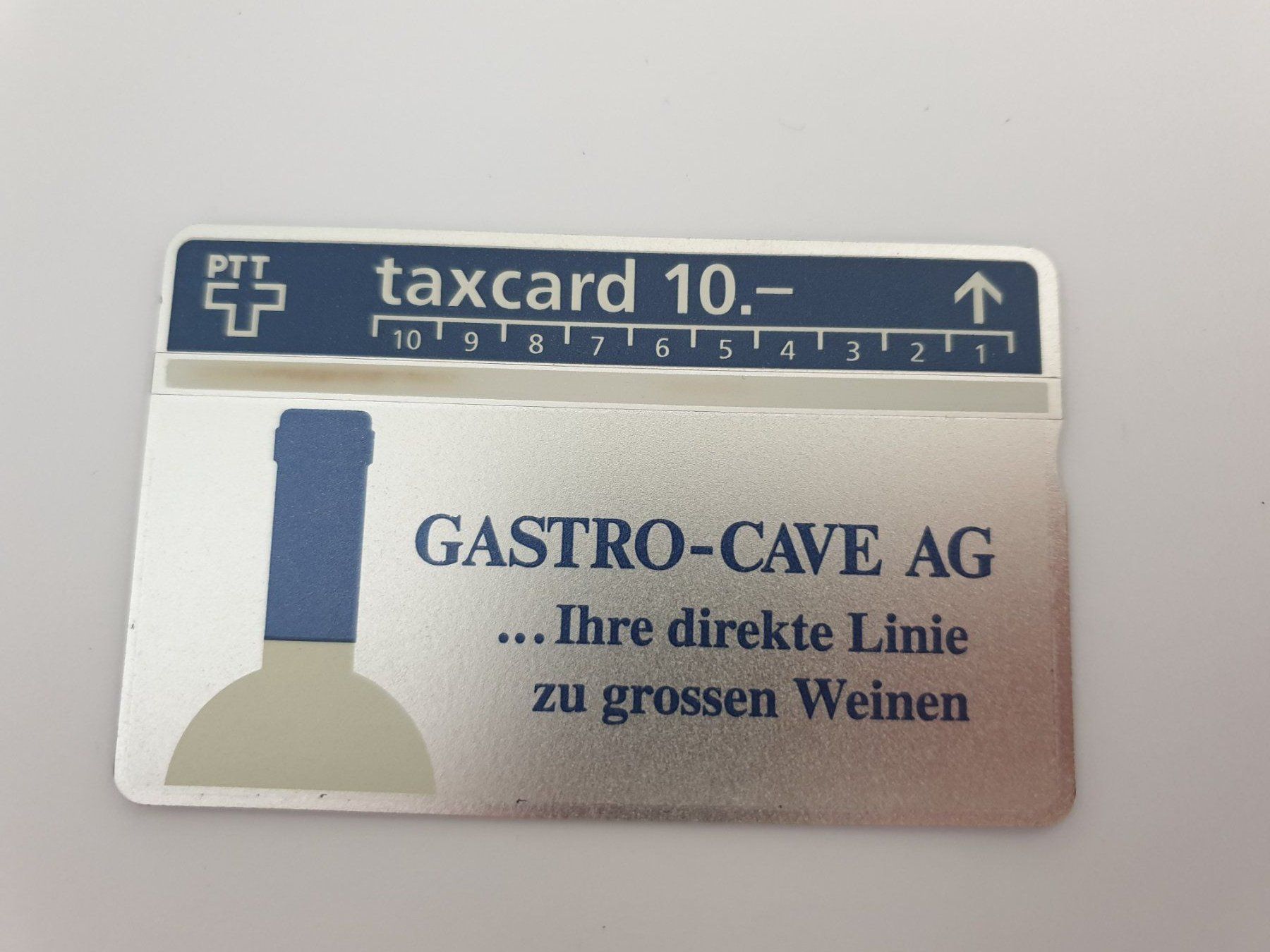 Schede telefoniche: Gastro-Cave AG ungebr – Usato da Rain venduto da chesz
