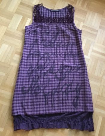 Adorable petite robe/tunique MADO ET LES AUTRES violet t.36