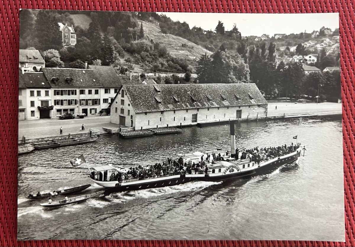 Cartoline postali: Untersee Dampfer Schaffhausen  – Usato da Horw venduto da Tellbub