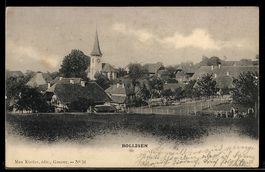 AK Bolligen, Ortsansicht mit Kirche