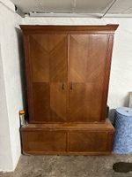 Vintage Barschrank / Buffetschrank aus Holz ? Hausbar, 50er/