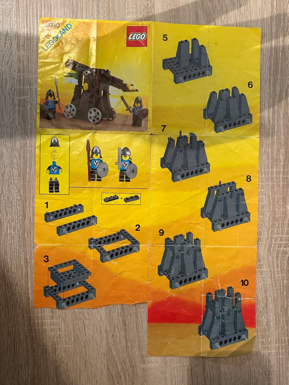 Legoland Kit di costruzioni: LEGO 6030 Catapult – Usato da Basel venduto da Don-Angel 5