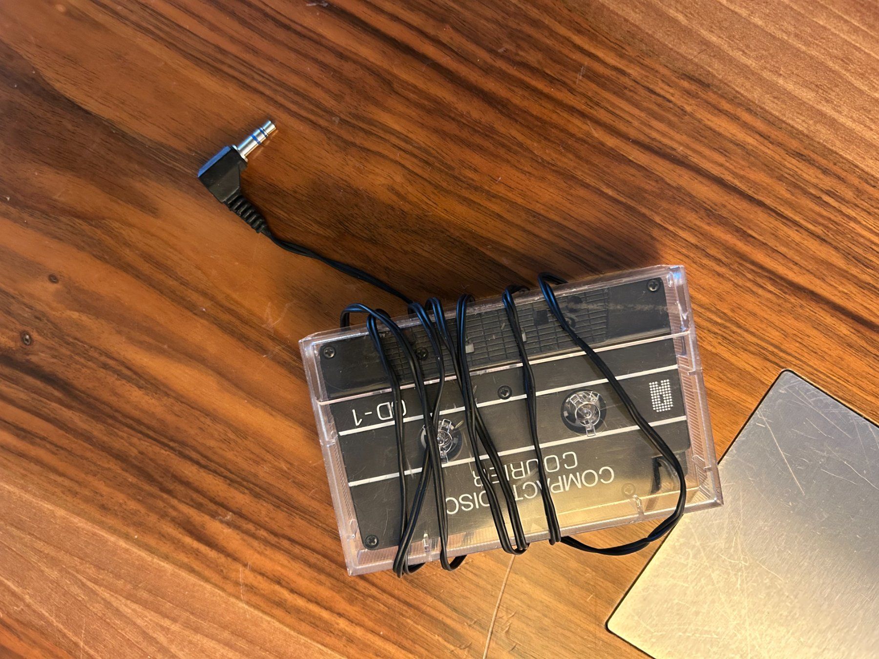 Musicassette: Compact Disc Courier CD-1 - Retro Walkman Adapter! - Antik! – Usato da Winterthur venduto da pas_p6pr 3