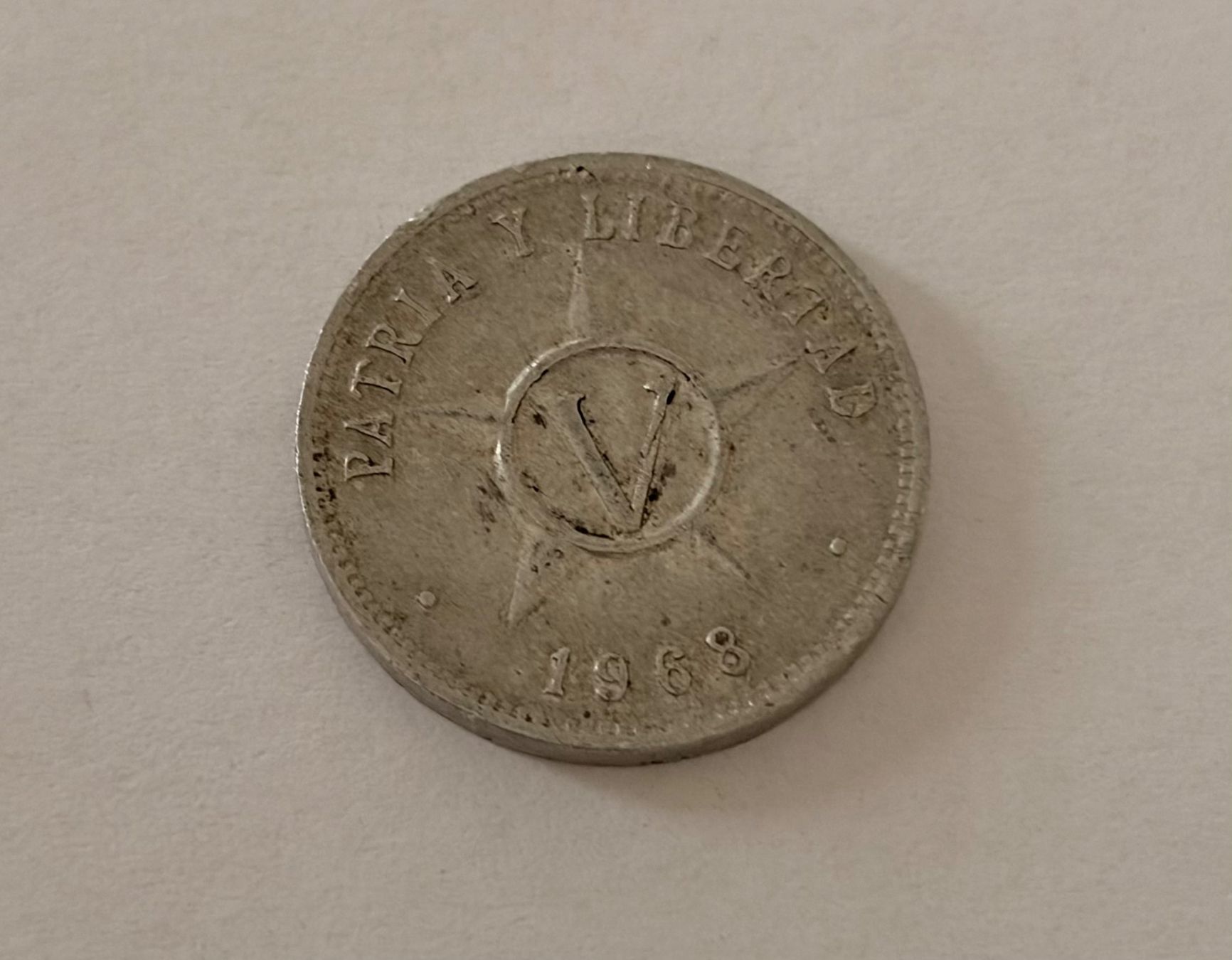 Tutti le monete: Kuba 5 Centavos 1968 – Usato da Adliswil venduto da 0ml4t