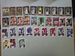 Lot Topps Match Attax UEFA – 69 cartes spéciales / rares