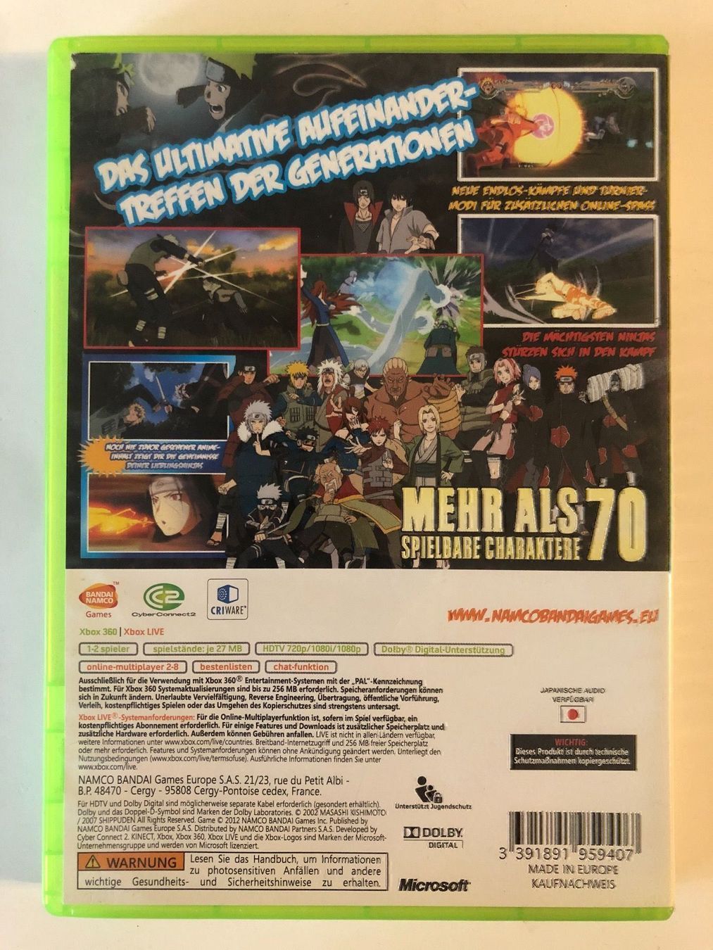 Microsoft Spiele: Naruto Ultimate Ninja Storm Generations – Gebraucht aus Kestenholz von Mad18 2