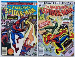 AMAZING SPIDER-MAN 167-168 🔑 KEY COMPLETE STORY MARVEL 1977