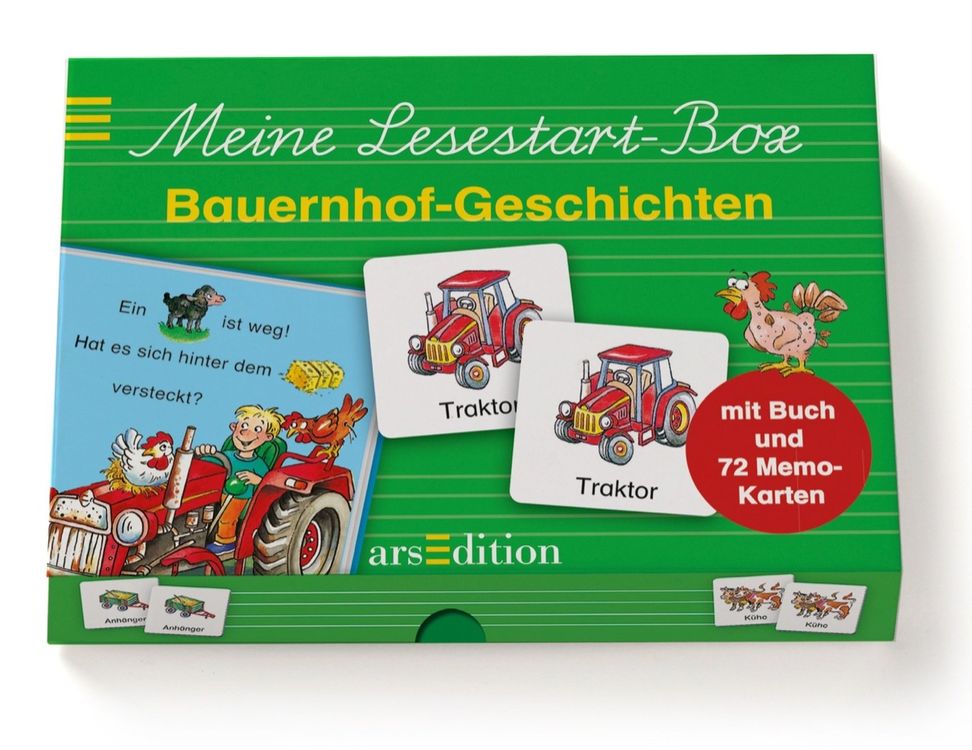 LESESTART BOX Bauernhof Geschichten Neu Mit Buch Und Memorie | Kaufen ...