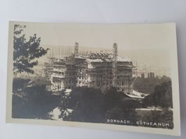 Ansichtskarte Dornach Goetheanum im Bau guter Zustand RN