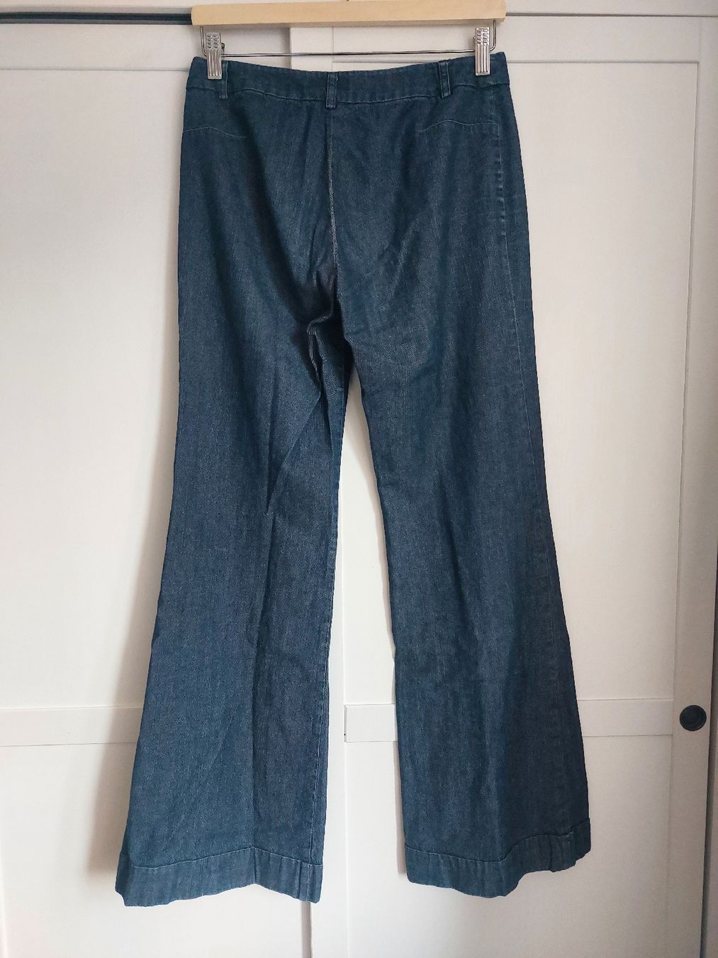 Mango Hosen: Leichte Stoffhose Jeansoptik, Gr. S Mango, 100% Baumwolle – Neu (gemäss Beschreibung) aus Titterten von fra_v27g 2