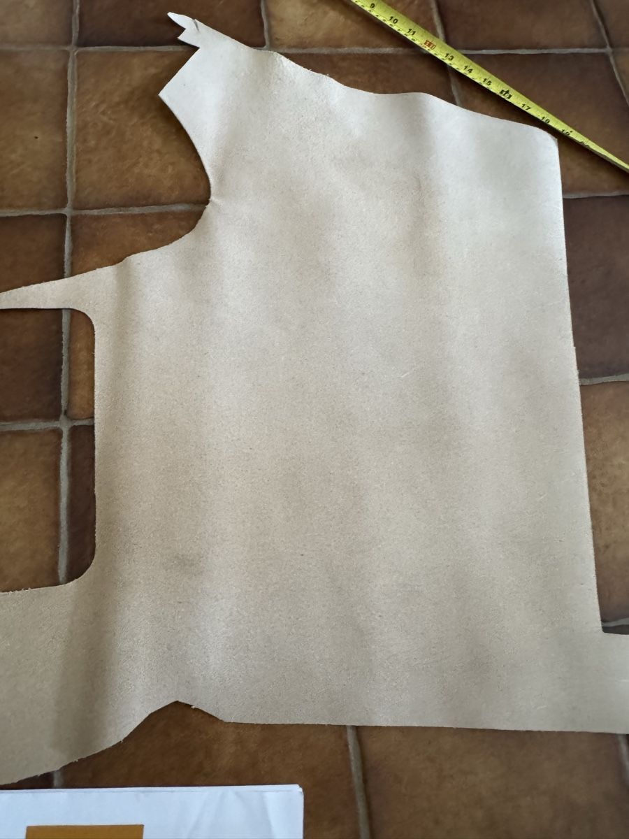 Tessuti: Golden Leather Piece, for Crafts & Projects – Nuovo (secondo la descrizione) da Veyras venduto da ValClasse 4