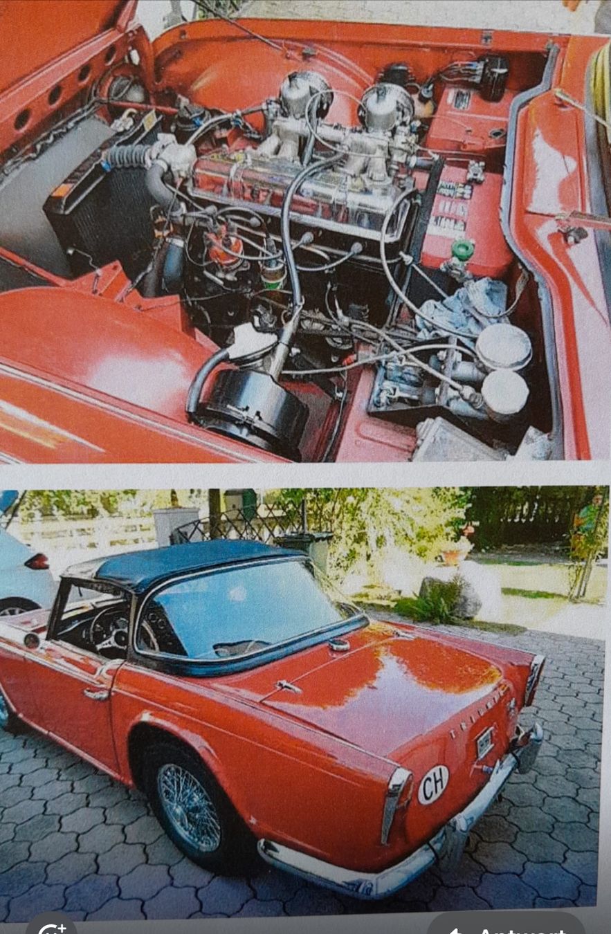 Triumph Automobili: Triumph TR4 A IRS – Usato da Herrenschwanden venduto da Coke_15 8