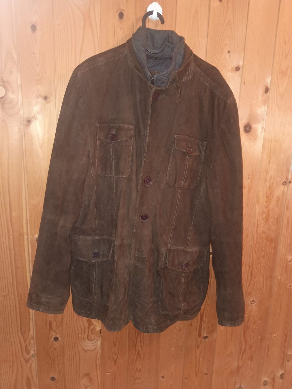 Giacche: Original STETSON Premium Wildlederjacke mit Wollfutter – L – Usato da Wilderswil venduto da and_8gwb 1