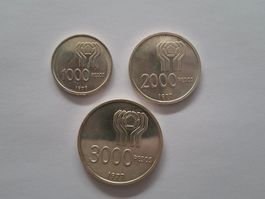 Gedenkmünzen aus Argentinien 1977 Stgl Silber 900‰ 50g.
