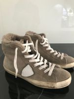 Philippe Model Sneaker mit Fell, Gr. 37