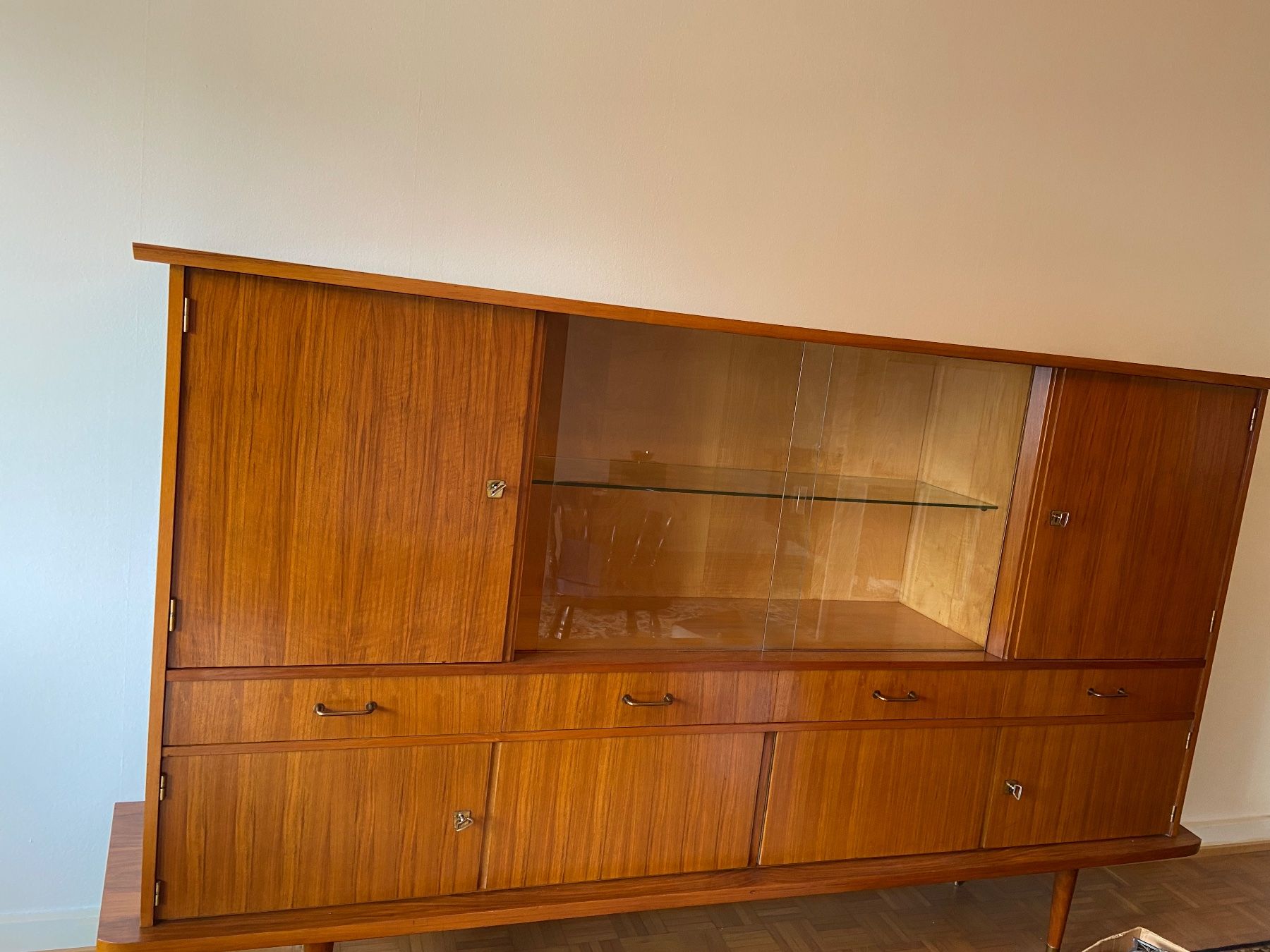 Vetrine: DESIGNKLASSIKER TEAK VITRINE – Usato da Dietikon venduto da brocki-eyra 2