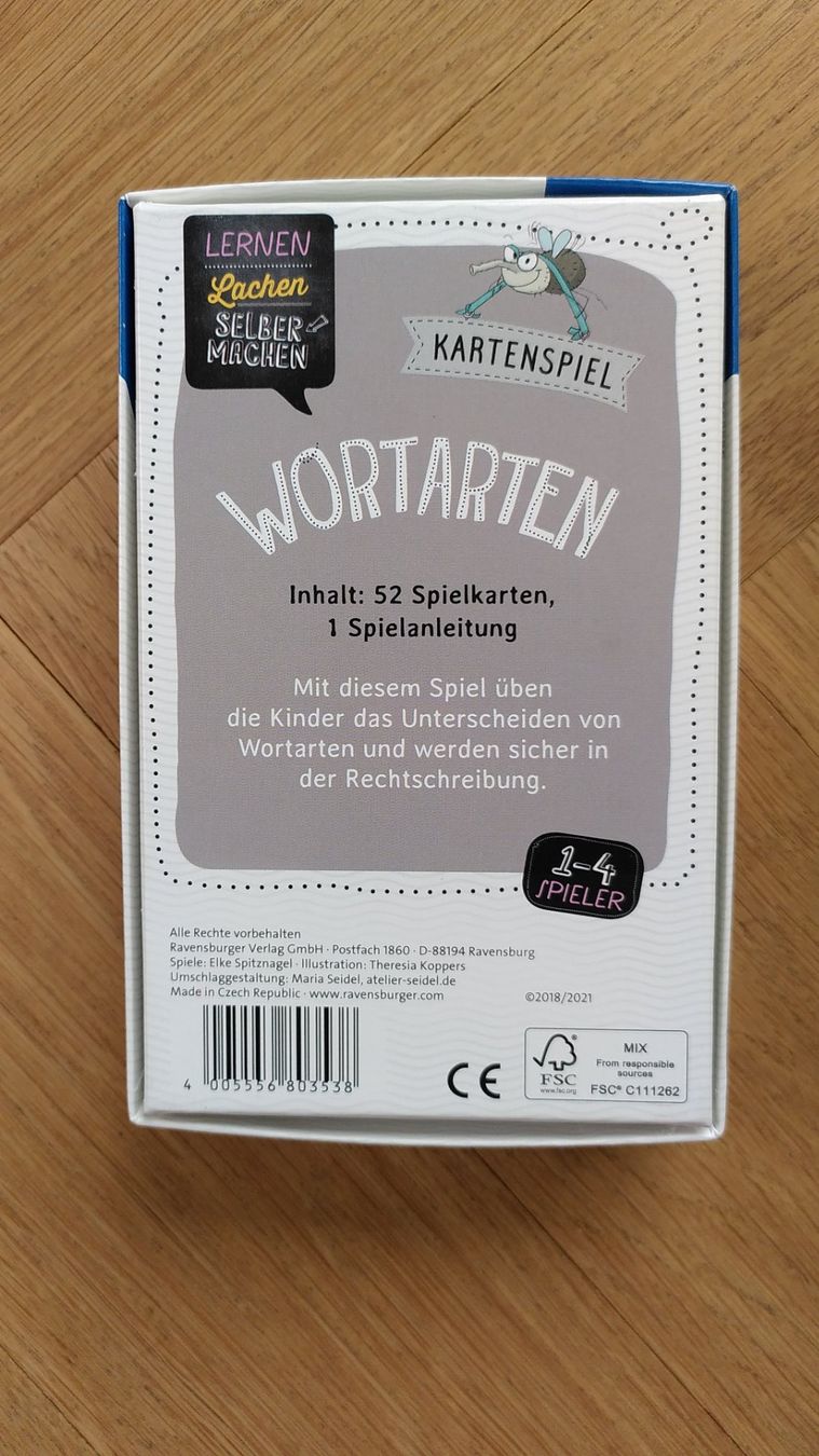 Ravensburger Spiele: Kartenspiel Wortarten – Gebraucht aus Zürich von Weluma 2