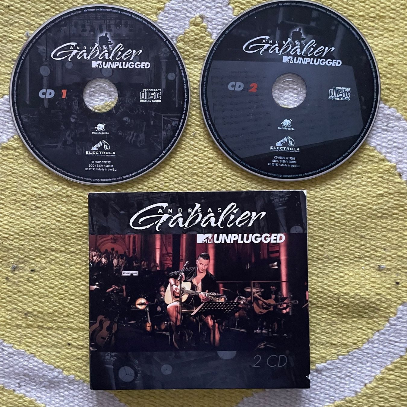 CD: ANDREAS GABALIER-2CD MTV UNPLUGGED (DIGIPACK) – Usato da Rorschacherberg venduto da CD-Roli