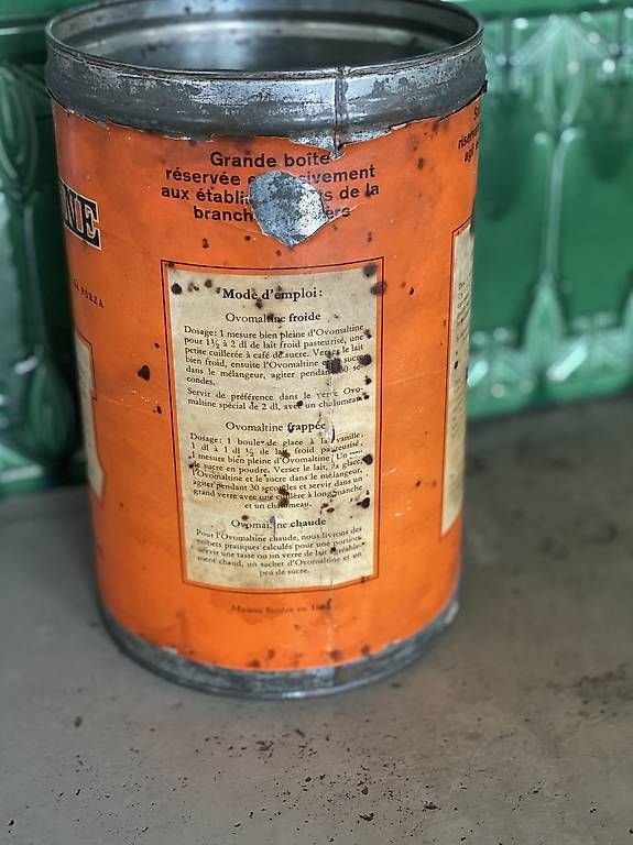 Dosen: Ovomaltine Büchse ohne Deckel – Gebraucht aus Gontenschwil von HallKoh 2